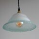 Suspension verre vintage