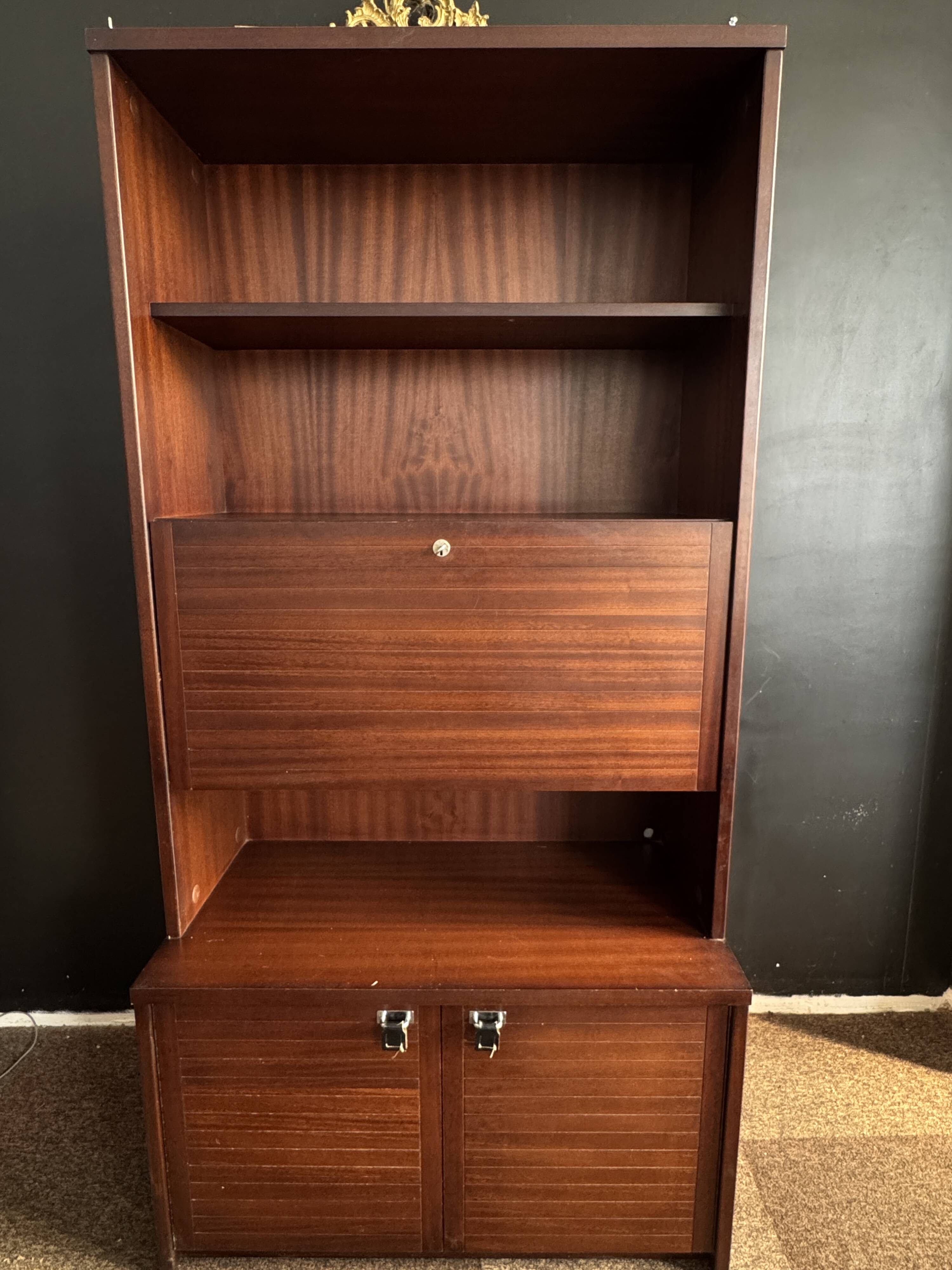 Vintage Scandinavian style bookcase