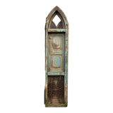 Old patinated teak door