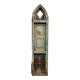Old patinated teak door