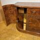 Vintage 1980s Italian Sideboard – Walnut Effect & Mirrore