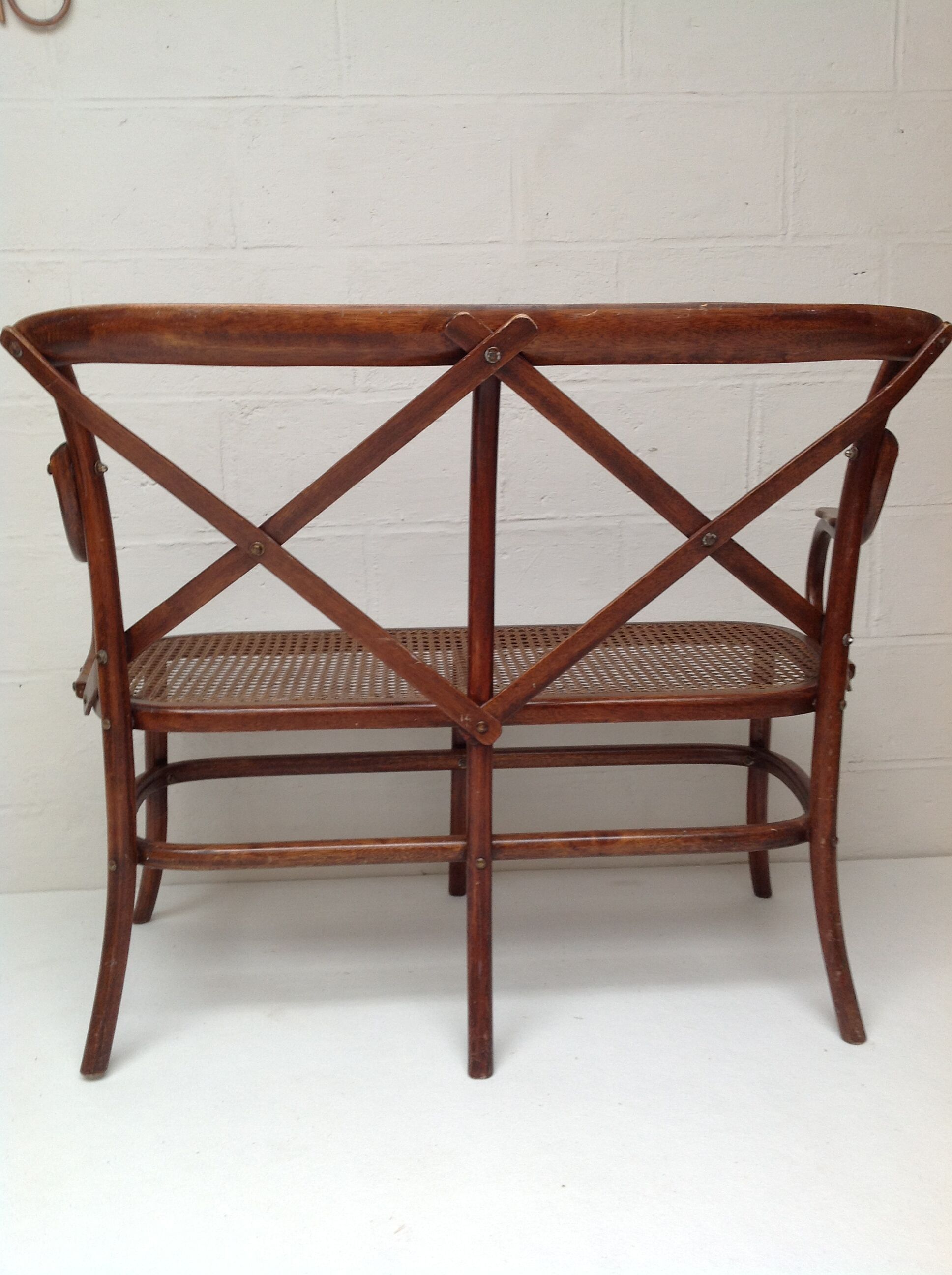 Wood bench and canning