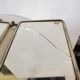 Triptych mirror of Barbier Mirclair design 60s