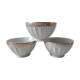 Trio of Longchamp bowls 50-60s