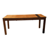 Grande table à manger avec rallonge