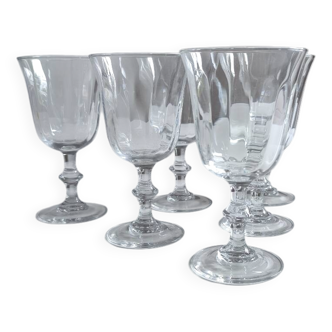 Service de 6 verres à pied