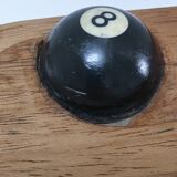 étui bois queue billard vintage
