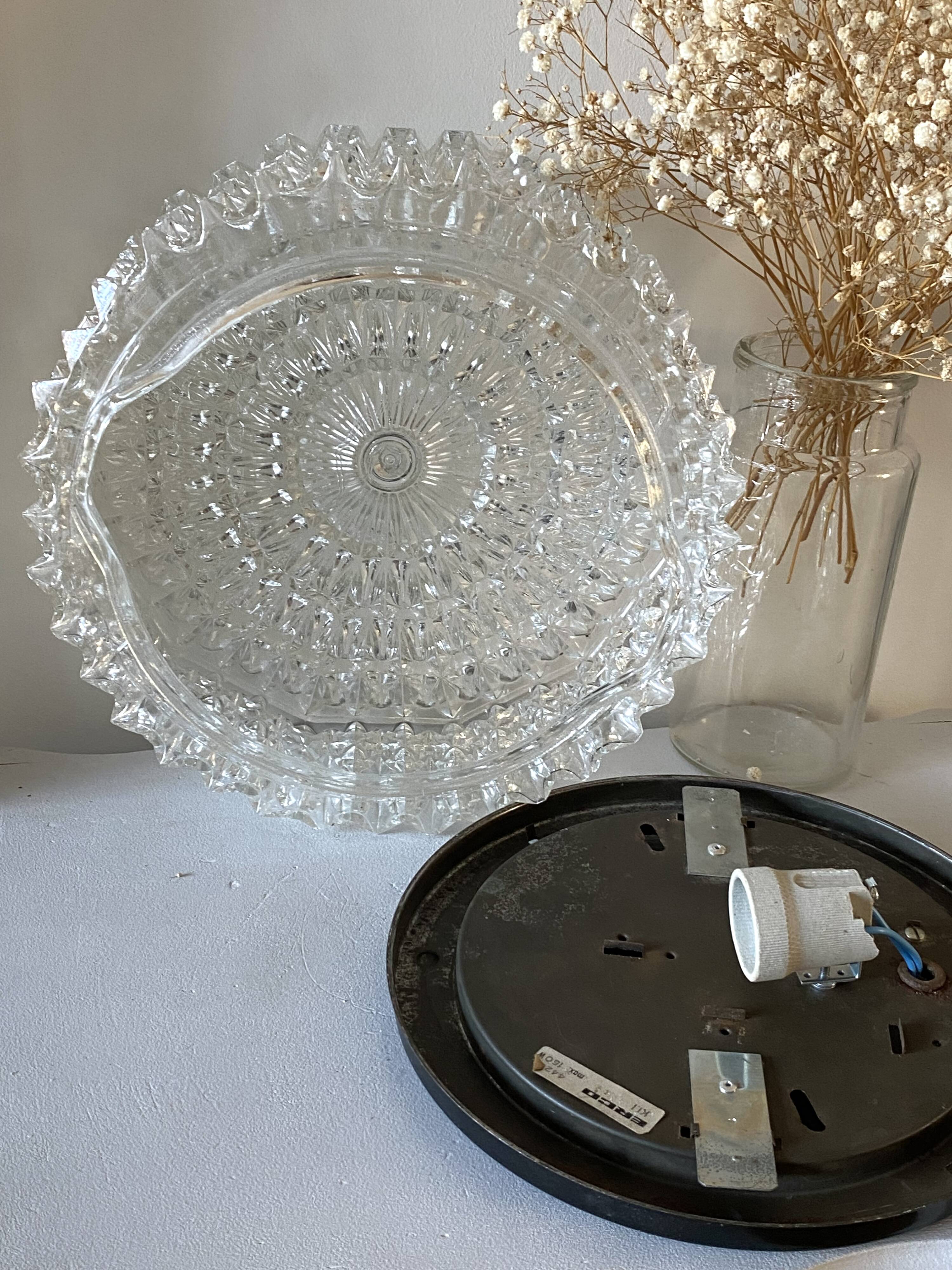 Plafonnier/Applique années 70