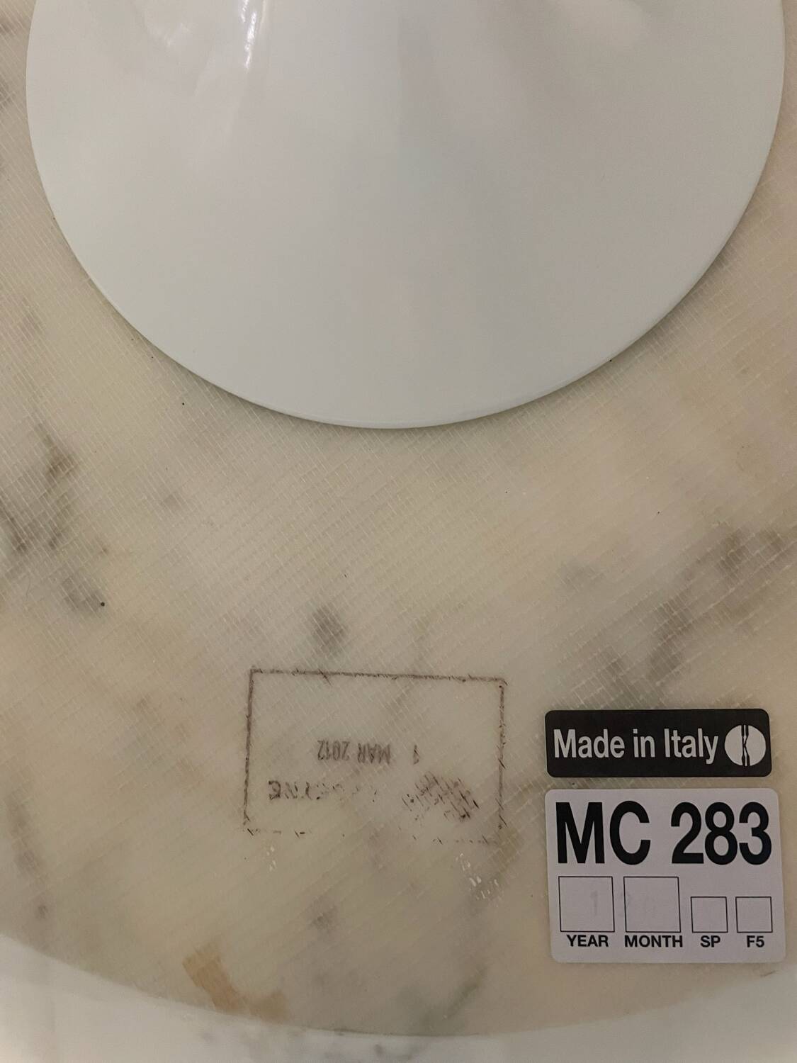 Eero Saarinen Marble Tulip Table 51cm Knoll