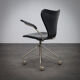 Arne Jacobsen Model 3217 office chair for Fritz Hansen, first edition, 1950s