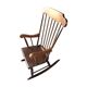 Rocking-chair vintage années 60/70