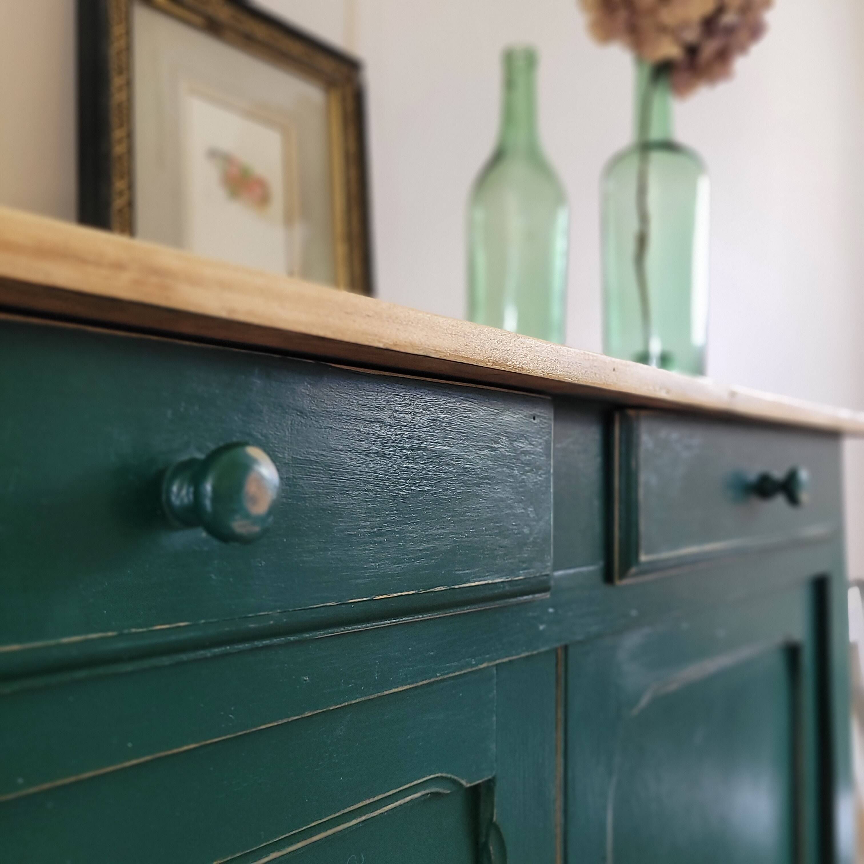 Green patinated Parisian sideboard