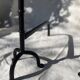 French Hand-Forged Iron Andirons, Candleholders