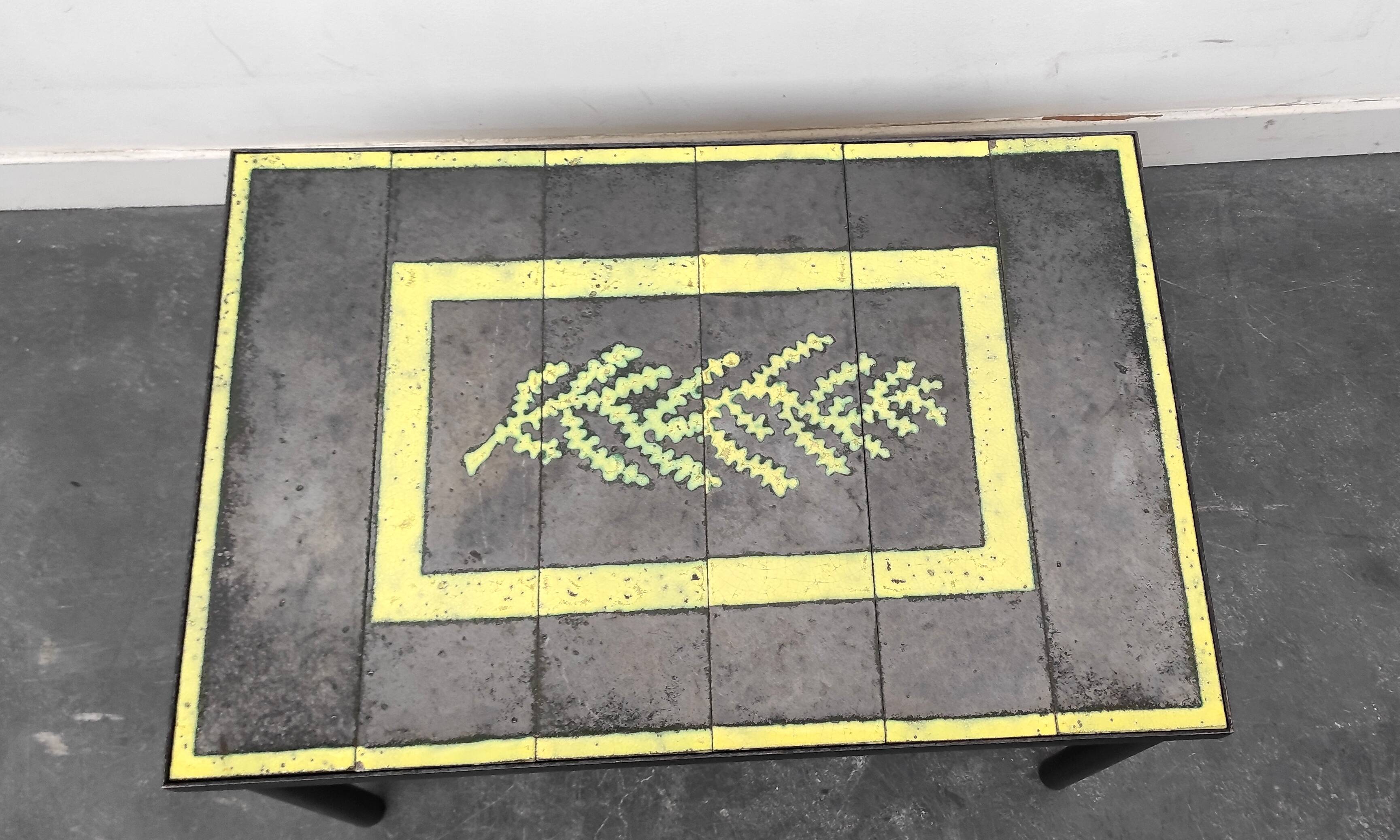 Adnet 1950s Coffee Table