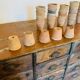 Lot of 30 terracotta pots circa 1930 graineterie