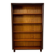 Vintage wooden shallow shelf/display case/bookcase