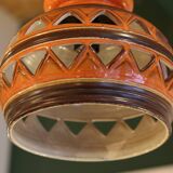 Vintage ceramic chandelier 1960