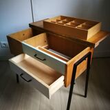 vintage sewing basket