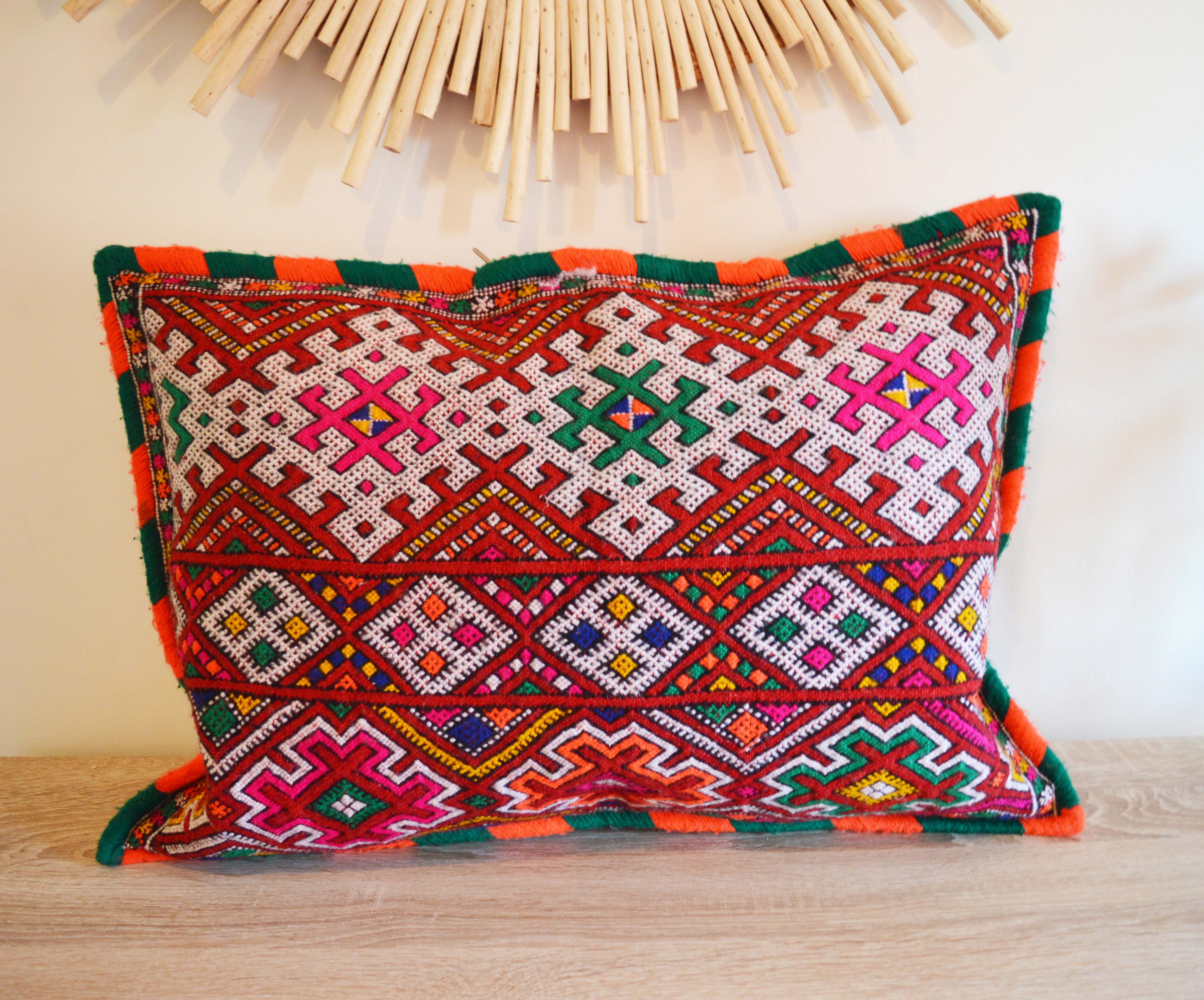 Bohemain kilim cushion