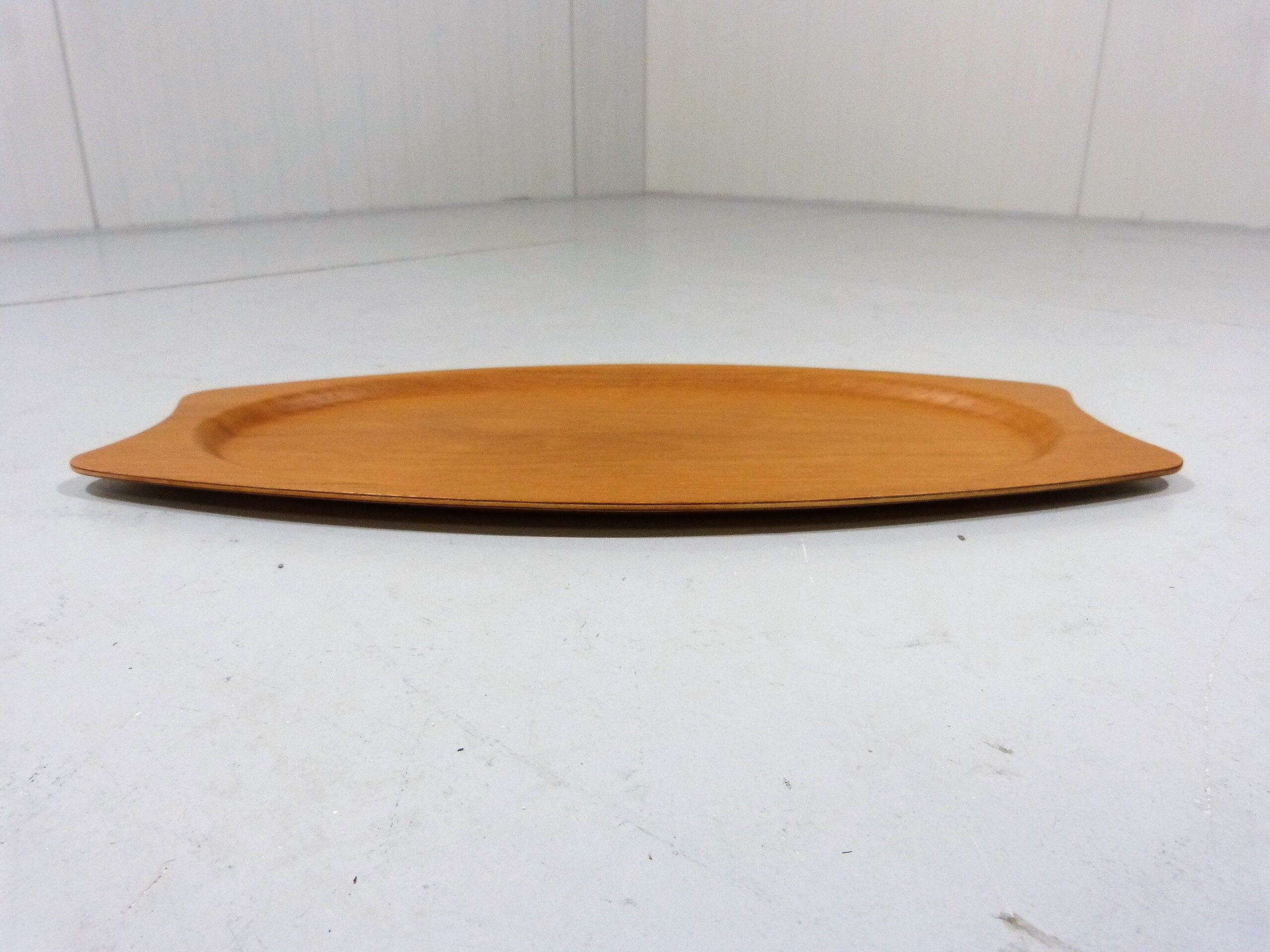 Teak wooden tray by Silva Denmerk, 1960's