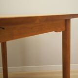 Table en frêne, design danois, années 1960, designer : Gunnar Falsig, fabricant : Holstebro Möbelfabrik