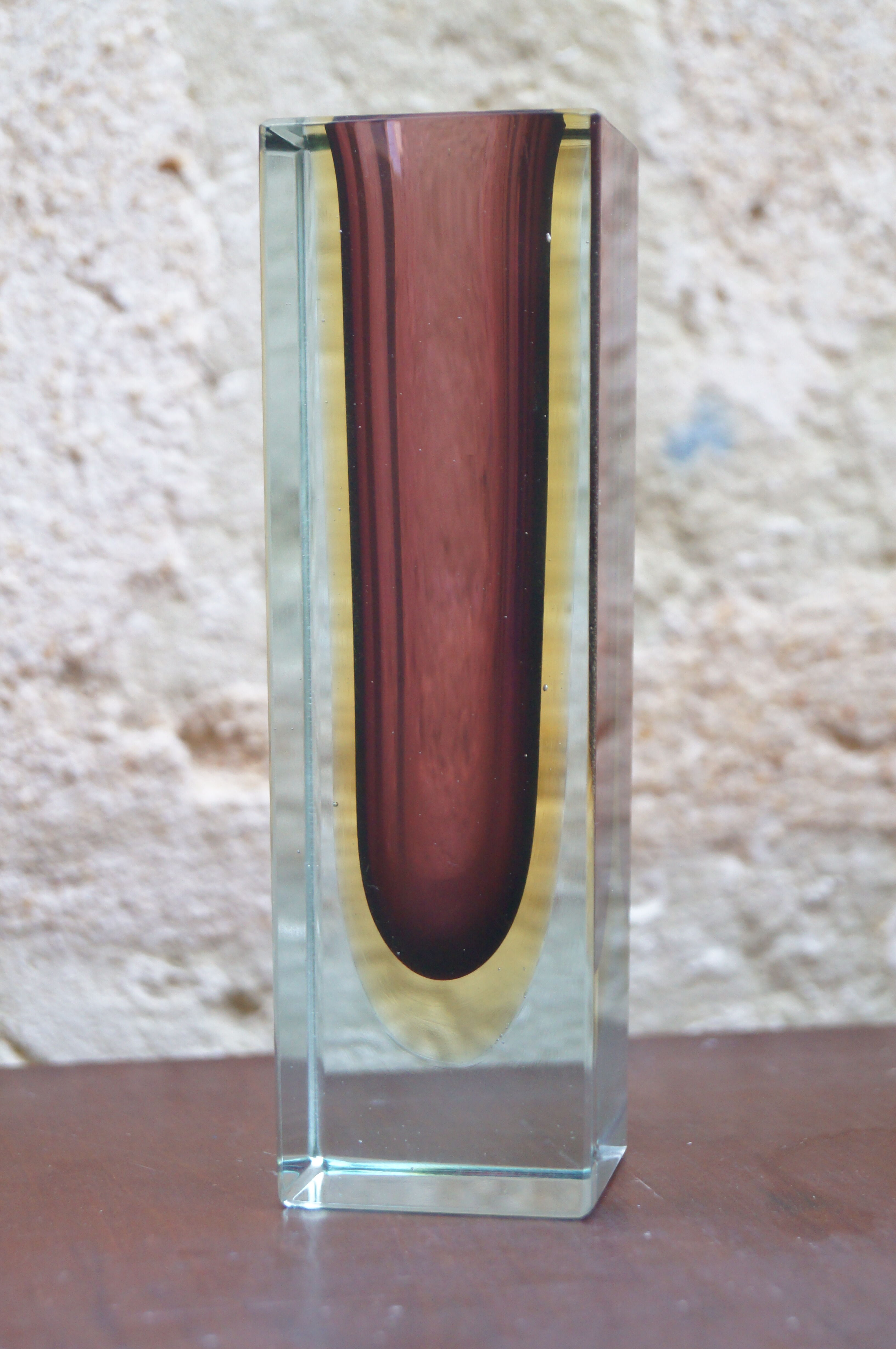 Vase Sommerso 1960 Flavio Poli