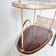 Vintage rolling table, bar cart