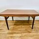 Danish teak table Scandinavian design by Johannes Andersen