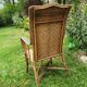 Rattan armchair