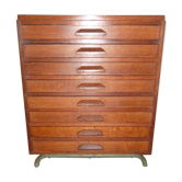 Architect's craft chest of drawers in oak