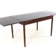 Table à manger extensible en bois de rose 'Stenstrup' - style mid-century moderne