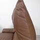 Cassina Maralunga 2 seater in mocca colored leather