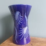 “Diabolo” vase in Alsace Betschdorf sandstone signed Krumeich-Remmy