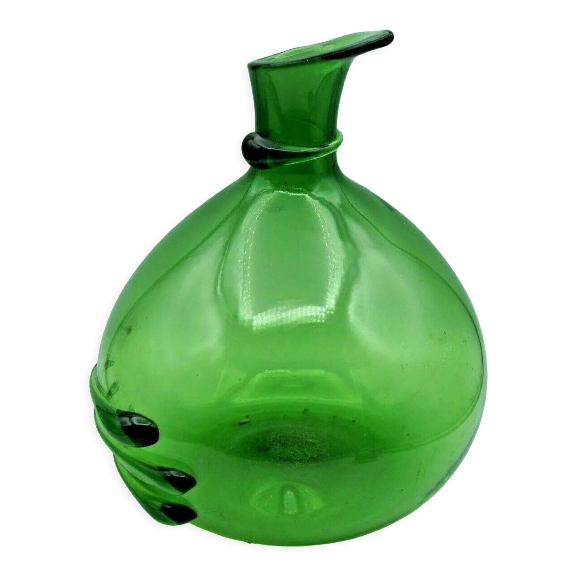 Blown glass vase