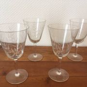 Service verres cristal.