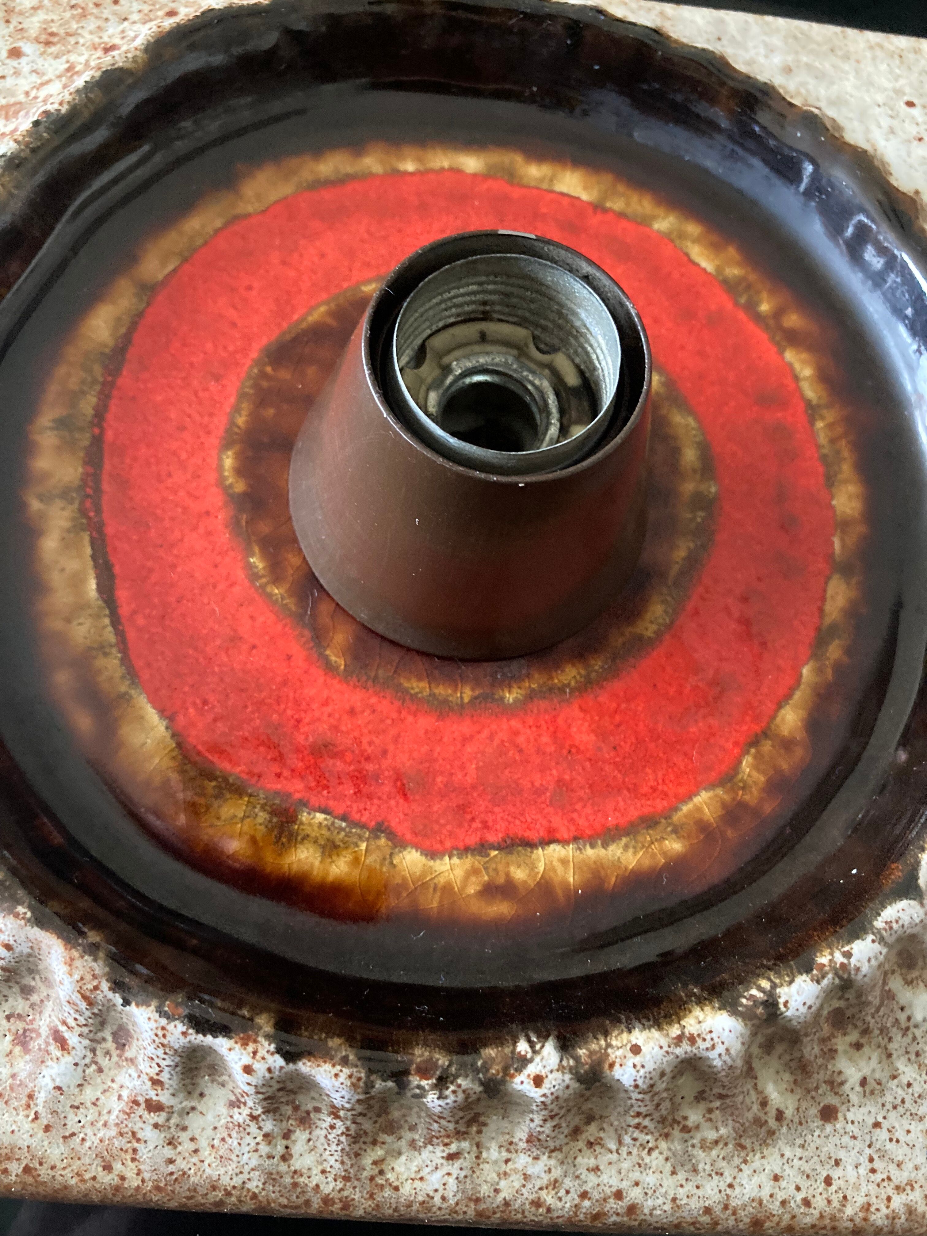 Vintage Fat Lava wall lamps