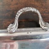 Silver metal tray