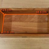 Solid Mahogany Bookcase, India - 20th Century