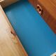 Bedside table, small Scandinavian chest of drawers, 1960, teak.