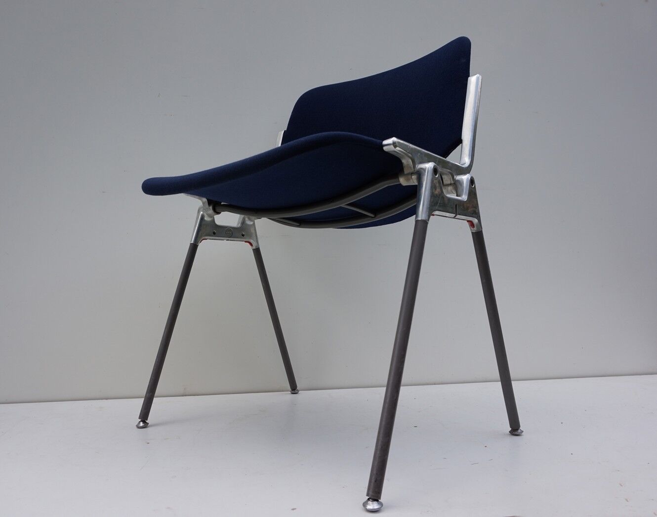 Chaise Castelli bleues de 1967