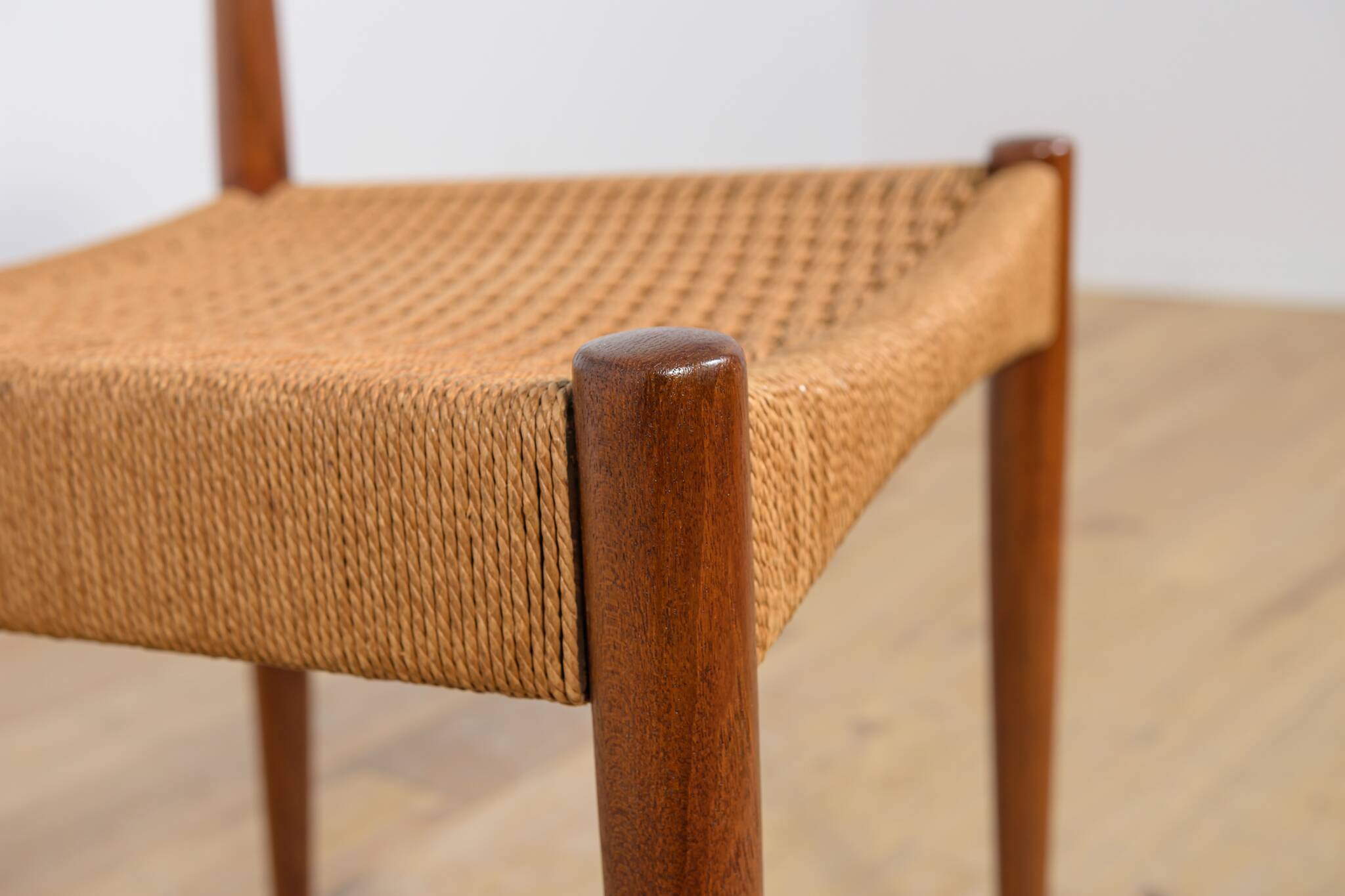 Mid Century Dining Chairs by Arne Hovmand-Olsen for Mogens Kold, 1960s, Den