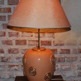 Longwy enamel lamp