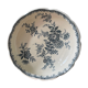 Vasque de toilette 1900 en faïence de St Amand et Hamage, modèle Nigella