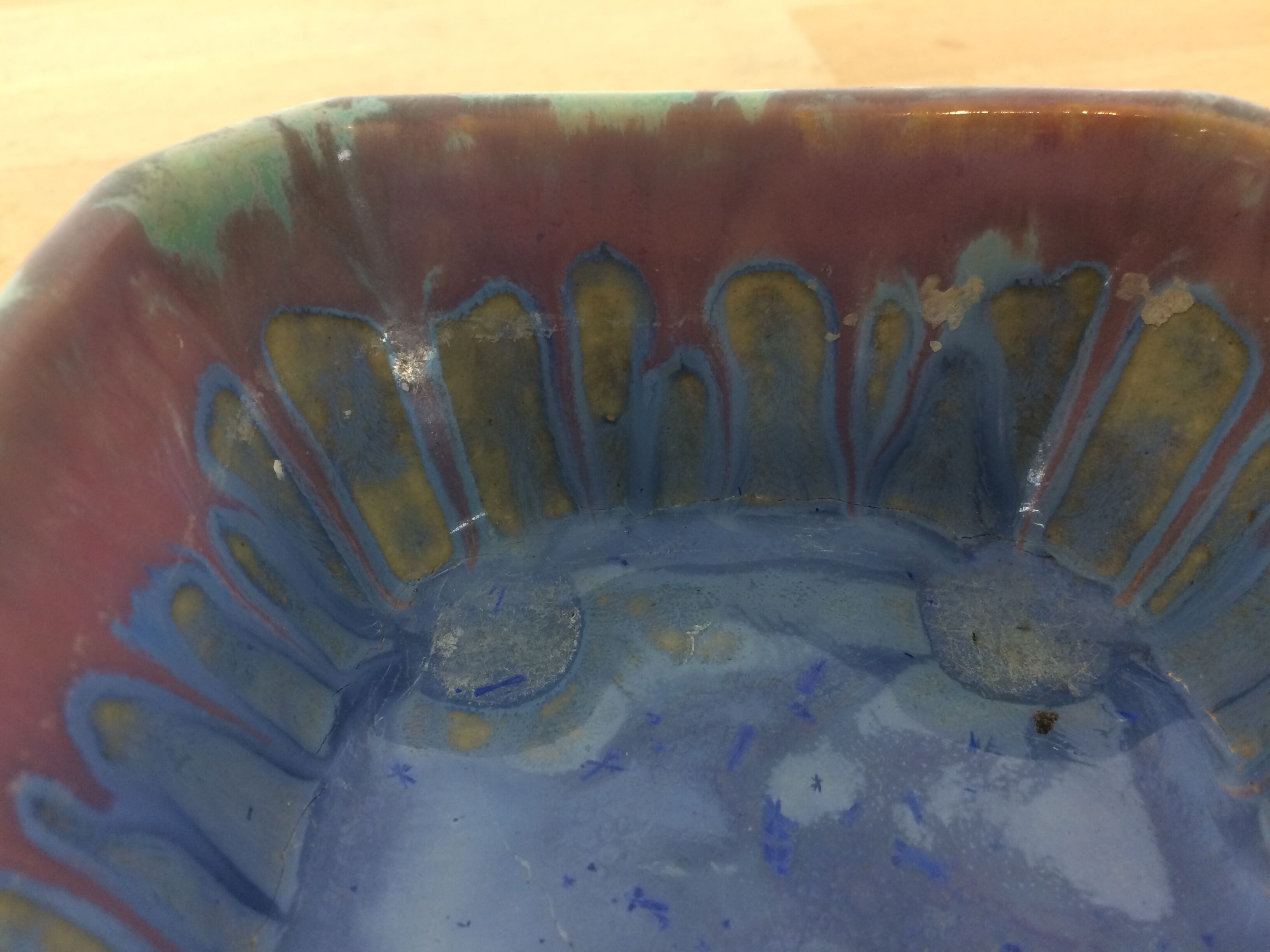 Ceramic trinket bowl Pierrefonds