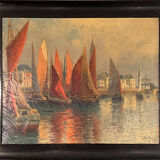 Huile sur toile de Emile Goffriaud