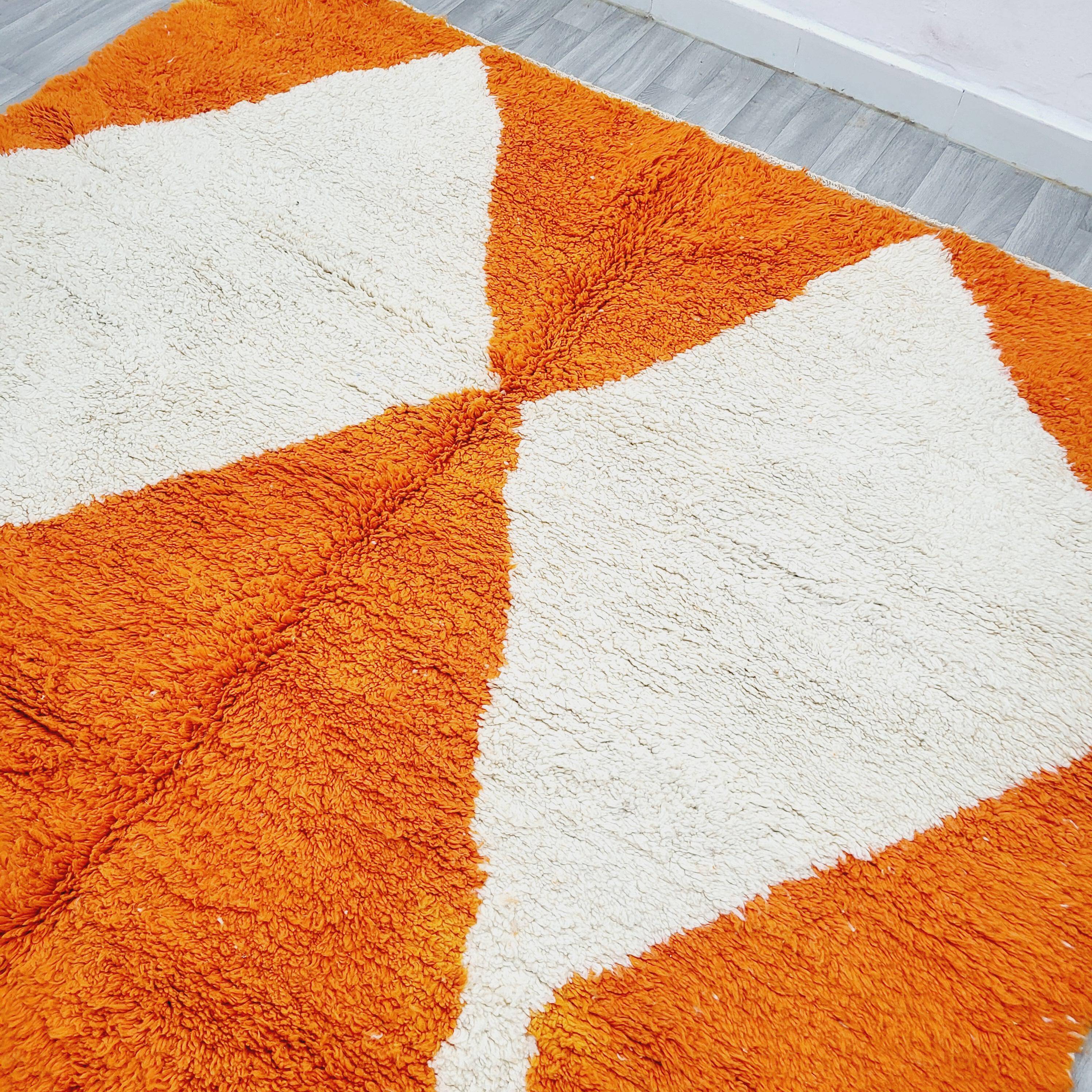 Tapis marocain artisanal fait main 3 x 2 m