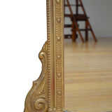 Victorian gilded overmantel mirror 95x131cm