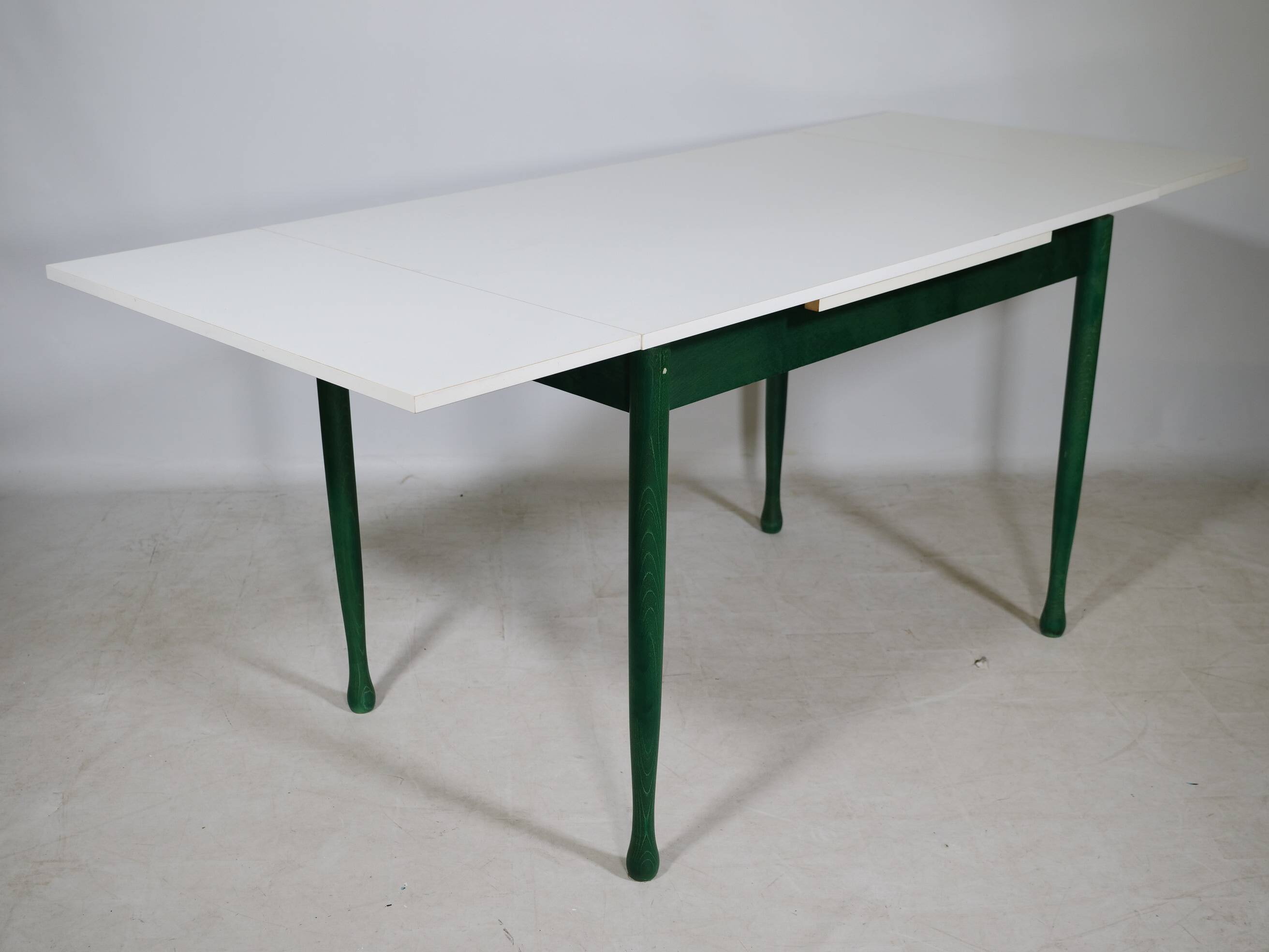 Extendable mid-century vintage dining table from Italy, 1970s