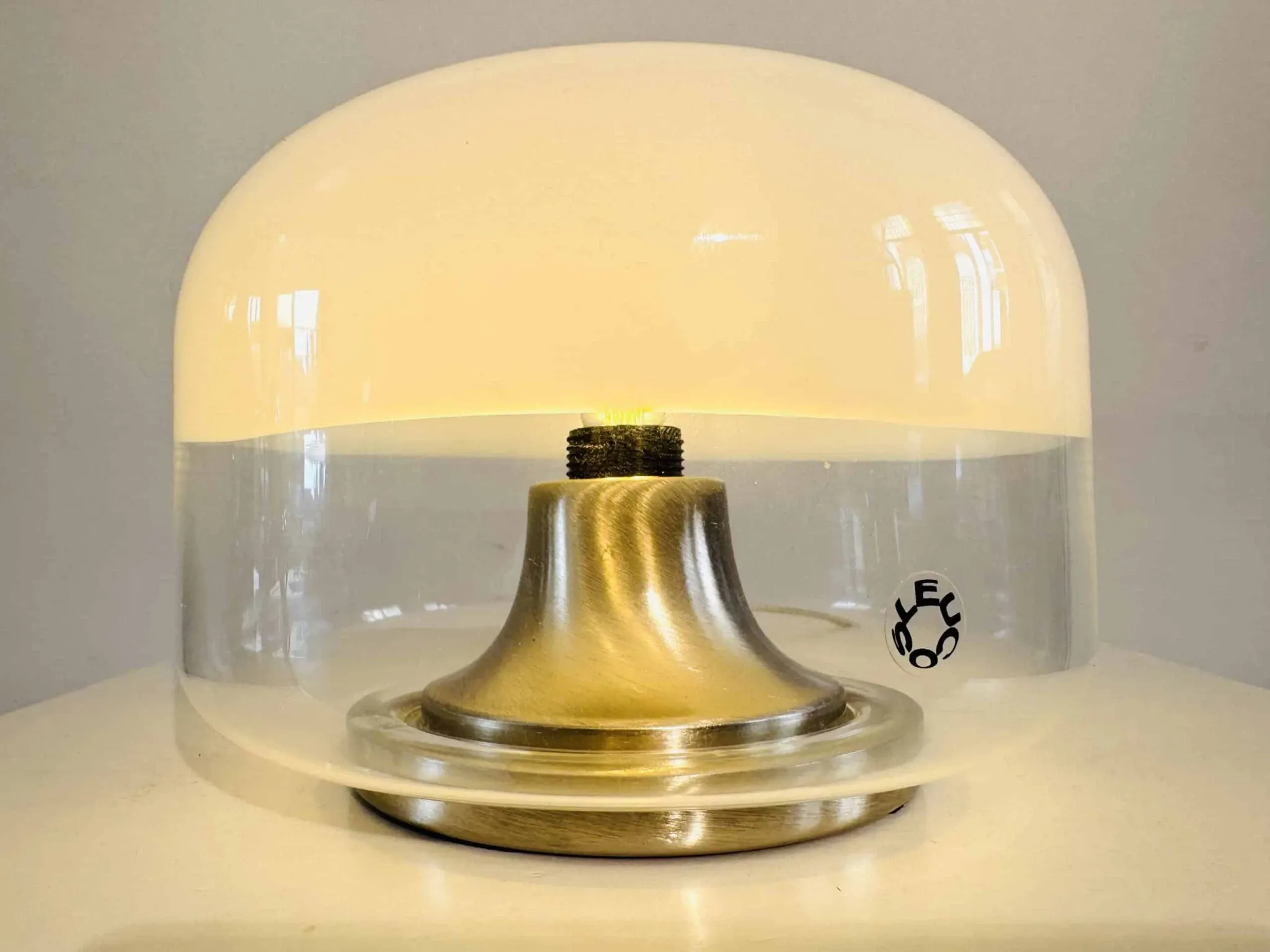 Medusa Table Lamp By Roberto Pamio For Leucos, Italy, 1970S