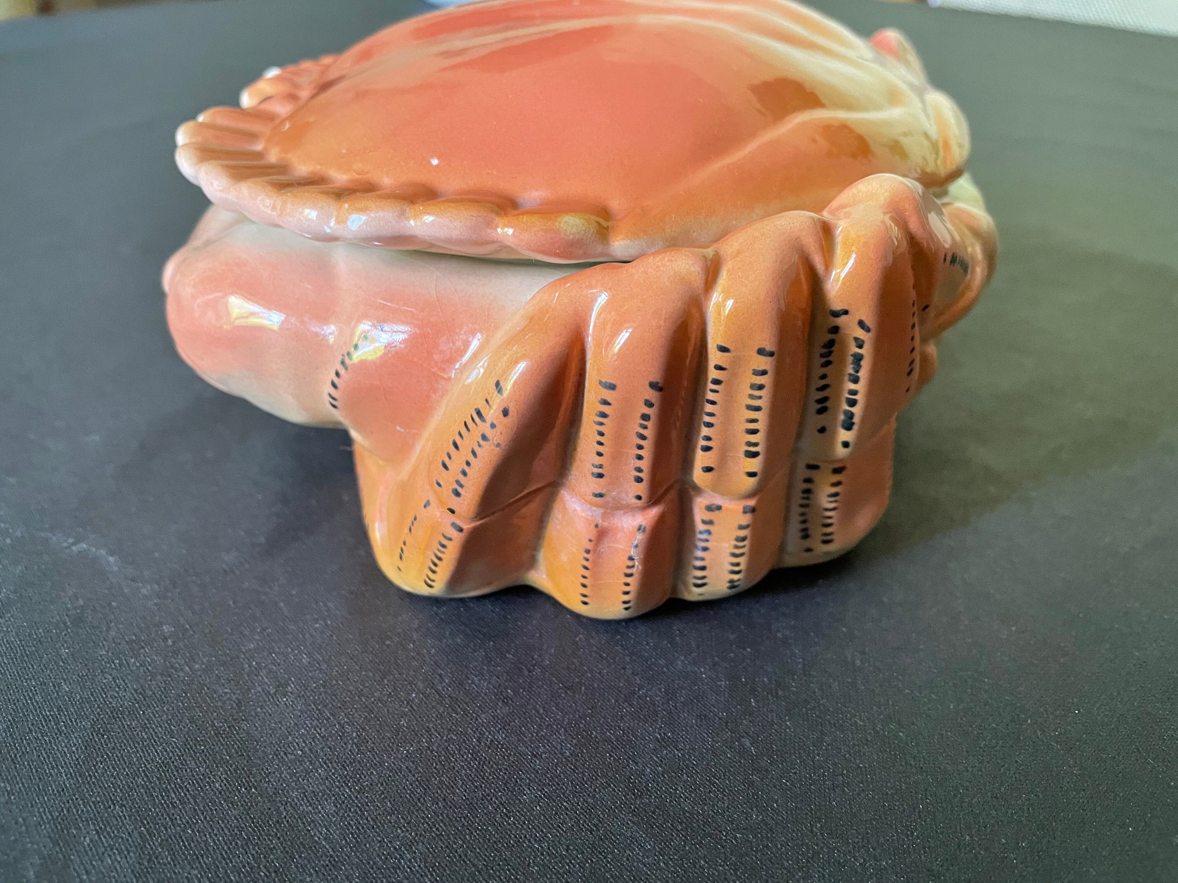 Terrine crab ceramic cake by Michel Caugant